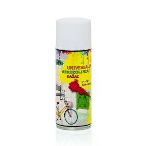 Dažai aerozoliniai 400ml balti,matiniai Dažai aerozoliniai 400ml balti,matiniai