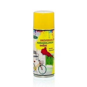 Dažai aerozoliniai geltoni RAL1003 400ml Savexpray Dažai aerozoliniai geltoni RAL1003 400ml Savexpray