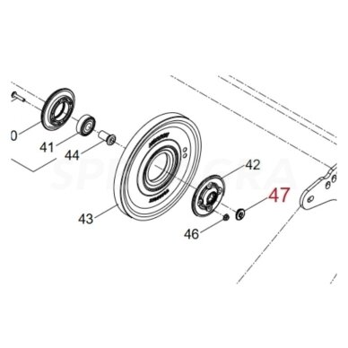 Dangtelis varžto HORSCH Avatar 24142602 Dangtelis varžto HORSCH Avatar 24142602