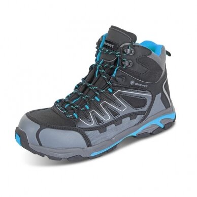 Darbo batai Beeswift S3 Hiker Composite juodi/mėlyni 42 Darbo batai Beeswift S3 Hiker Composite juodi/mėlyni 42