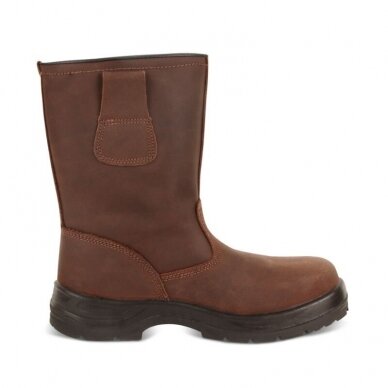 Darbo batai Beeswift S3 Pur Rigger tamsiai rūdi 45 2