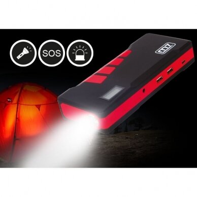 Daugiafunkcinis įkroviklis Mini-Booster M7 12V 450A 18000mAh 5 Daugiafunkcinis įkroviklis Mini-Booster M7 12V 450A 18000mAh 5