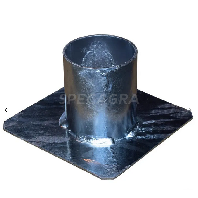 Dangtelis 89mm cinkuoto metalo skirtas "ISOPROTEC įmautei" 1123797 1 Dangtelis 89mm cinkuoto metalo skirtas "ISOPROTEC įmautei" 1123797 1