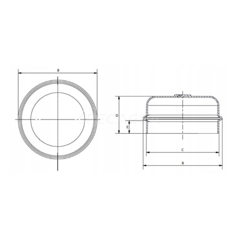 Dangtelis 100.7mm 307F053 2 Dangtelis 100.7mm 307F053 2