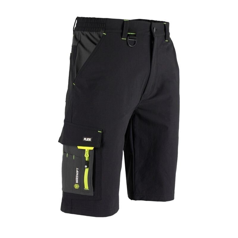 Darbo Šortai Beeswift Flex juoda su pilku 48