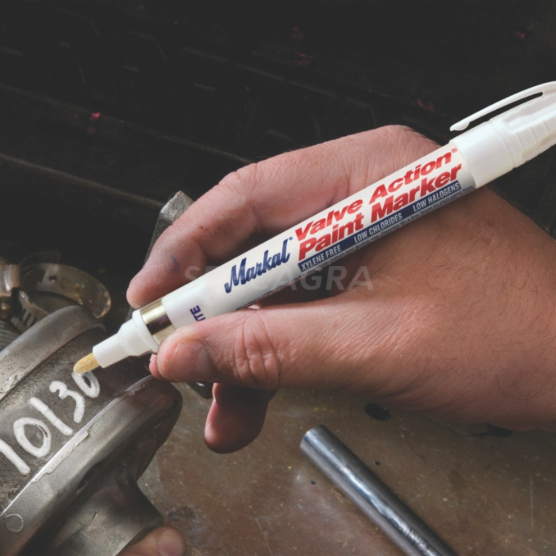Dažų markeris Valve-Action baltas 1 Dažų markeris Valve-Action baltas 1