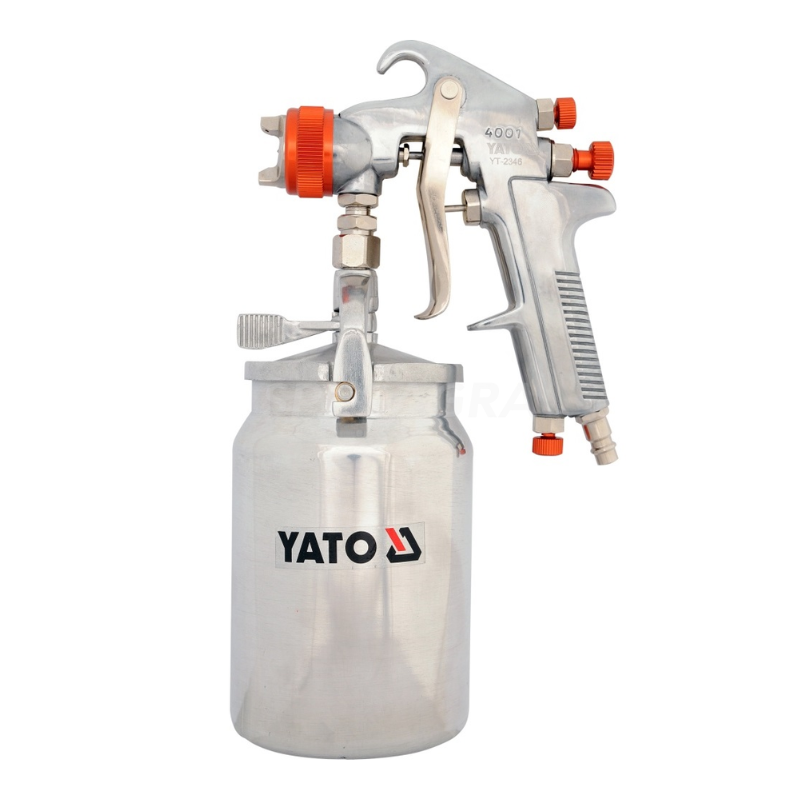 Dažymo pistoletas apatinis bakelis 1000ml 1.8mm