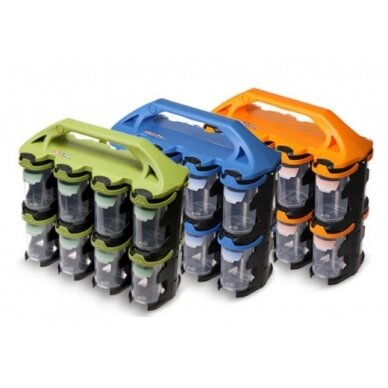 Dėžutės smulkiems daiktams Q2x16vnt.kasetė Dėžutės smulkiems daiktams Q2x16vnt.kasetė