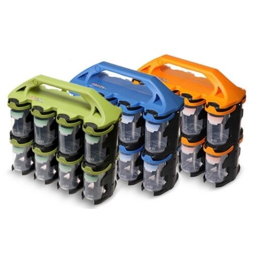 Dėžutės smulk.daiktams Q2x24vnt.kasetė