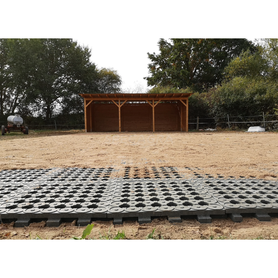 Dirvožemio sutvirtinimo plokštė INB 500x500x53mm 5 Dirvožemio sutvirtinimo plokštė INB 500x500x53mm 5