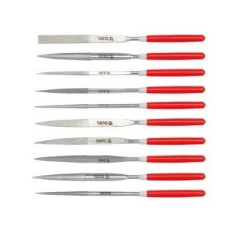 Dildės deimantinės10vnt. 4*160*50mm P150 YT-6151 Dildės deimantinės10vnt. 4*160*50mm P150 YT-6151