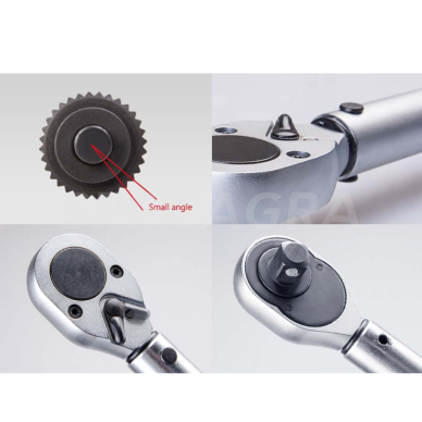 Dinamometrinis raktas King Tony 1/2 70-340Nm 2