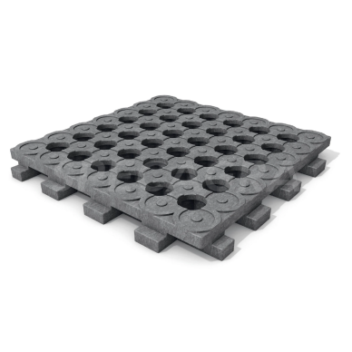 Dirvožemio sutvirtinimo plokštė INB 500x500x53mm
