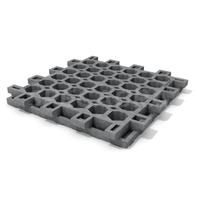 Dirvožemio sutvirtinimo plokštė INB 500x500x53mm 1 Dirvožemio sutvirtinimo plokštė INB 500x500x53mm 1