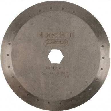 Diskas Gaspardo Maschio G10121410R perforuotas Diskas Gaspardo Maschio G10121410R perforuotas