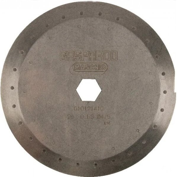 Diskas Gaspardo Maschio G10121410R perforuotas Diskas Gaspardo Maschio G10121410R perforuotas