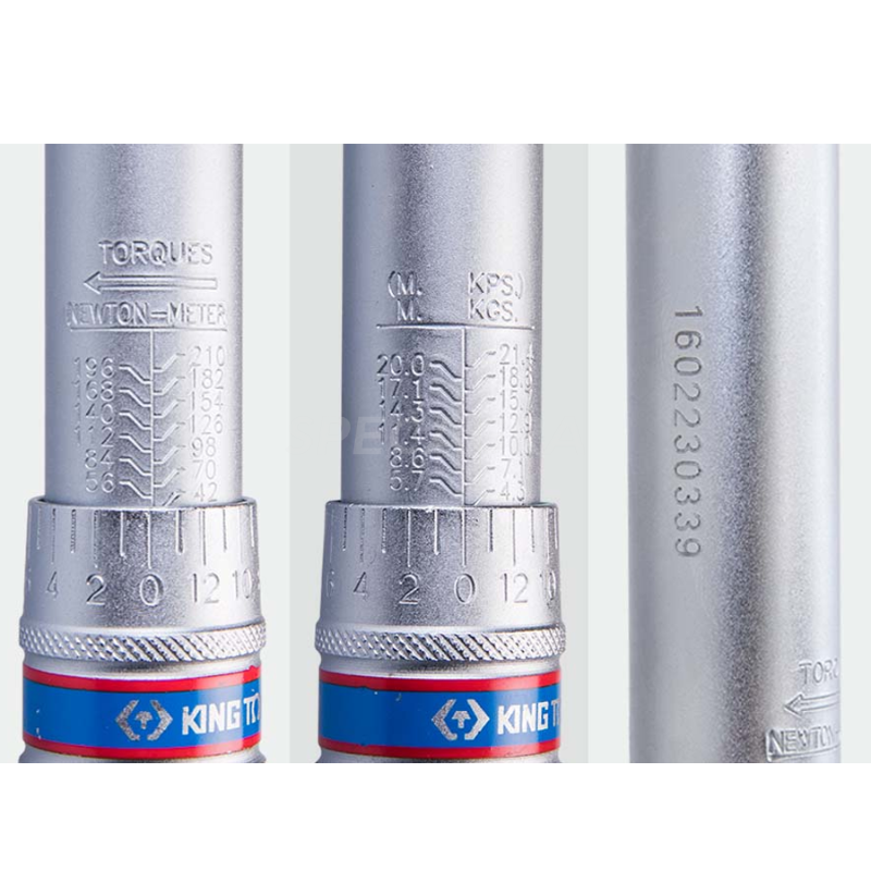 Dinamometrinis raktas 1/2" 42-210Nm King Tony 4 Dinamometrinis raktas 1/2" 42-210Nm King Tony 4