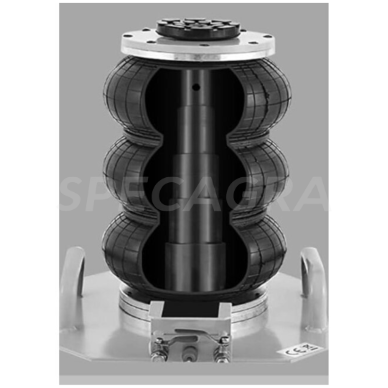 Domkratas 2t pneumatinis(2 pagalvės) T08102 3