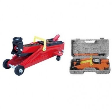 Domkratas 2t su ratuk.(pl.dėž.)TA820011S Domkratas 2t su ratuk.(pl.dėž.)TA820011S