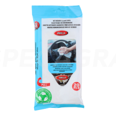 Drėgnos servetėlės automobiliui, vanilės kvapo