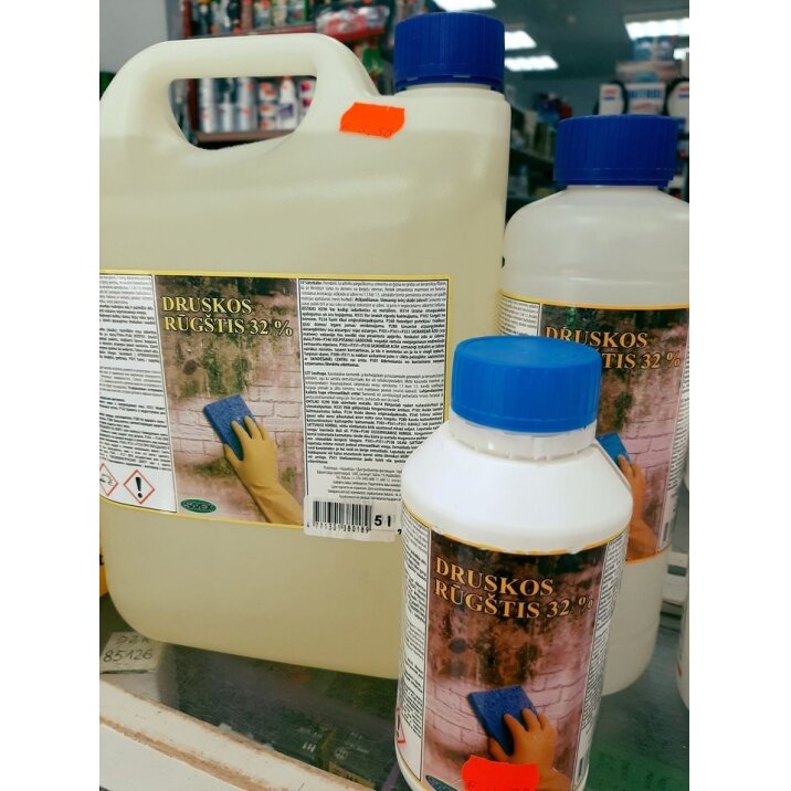 Druskos rūgštis 5L Druskos rūgštis 5L