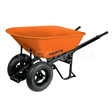 Dviejų ratų sodo karutis 118L Truper Dviejų ratų sodo karutis 118L Truper