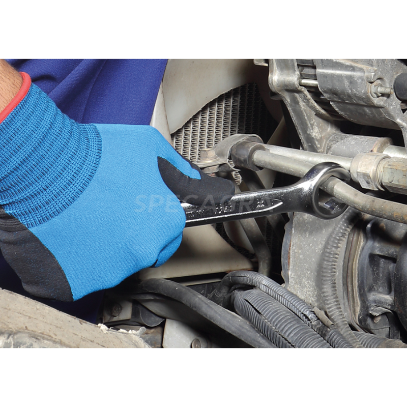 Dvigubas atviras žiedinis veržliaraktis 19x22mm King Tony 3 Dvigubas atviras žiedinis veržliaraktis 19x22mm King Tony 3