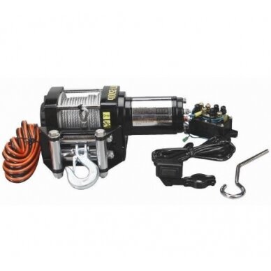 Elektrinė gervė 12V 2500 LB/ 1134kg