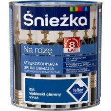 Emalė ant rūdžių mėlyna tamsiai 0.65l Sniežk