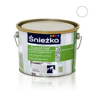 Emalė Supermal balta 2,5 L Sniežka