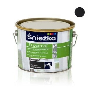 Emalė Supermal juoda 2,5 L Sniežka Emalė Supermal juoda 2,5 L Sniežka