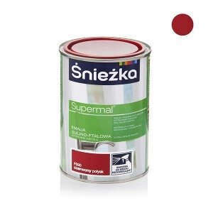 Emalis Supermal raudonas 0,8L