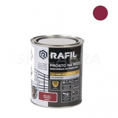 Emalė "ant rūdžių" vyšninė 0,75L Emalė "ant rūdžių" vyšninė 0,75L