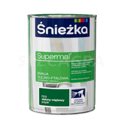 Emalė žalia-mėta 0.8L F510 Sniežka Emalė žalia-mėta 0.8L F510 Sniežka