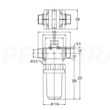 Filtras 32620635/8127006