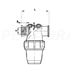 Filtras slėginis 3240T0235/8105038