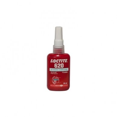 Fiksatorius cilindrinėms dalims LOCTITE 620 50ml Fiksatorius cilindrinėms dalims LOCTITE 620 50ml