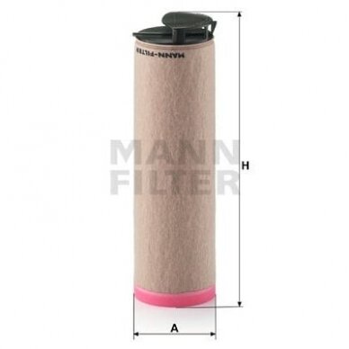 Filtras oro CF 610 vid. Filtras oro CF 610 vid.
