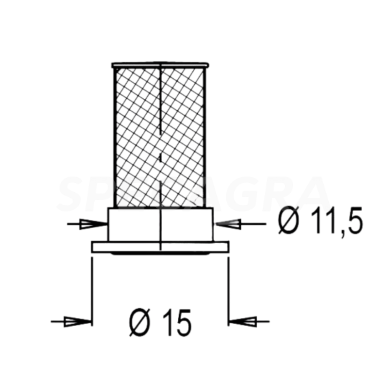 Filtriukas su vož. 424210/8139004 1 Filtriukas su vož. 424210/8139004 1