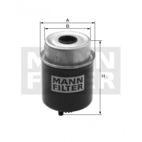 Filtras kuro WK 8117 Filtras kuro WK 8117