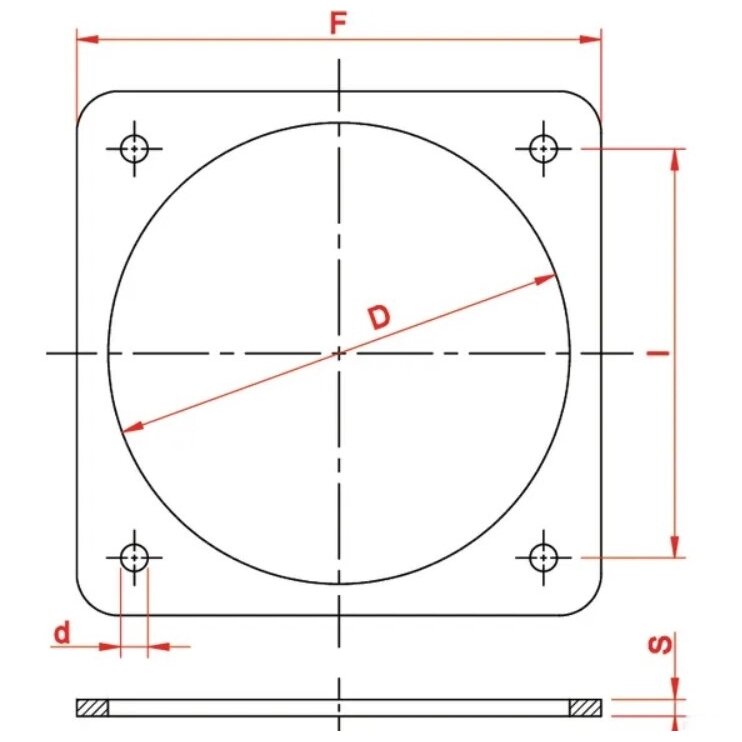 Flanšas 8 8300821Z 1