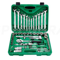 Galvučių ir raktų rinkinys 1/4+1/2 CL103961