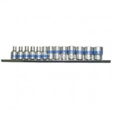 Galvučių rinkinys 1/4' (13vnt) (4-14mm)