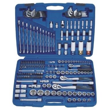 Galvučių rinkinys 1/2+3/8+1/4(176vnt.) Galvučių rinkinys 1/2+3/8+1/4(176vnt.)