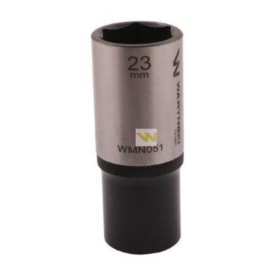 Galvutė 1/2 24mm 6-kampė prailginta CrV50BV30. DIN 3124 Galvutė 1/2 24mm 6-kampė prailginta CrV50BV30. DIN 3124