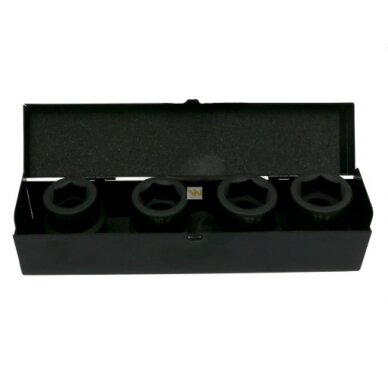 Galvutės smūginės (4vnt.) 27.30.32.33mm DIN3129 Galvutės smūginės (4vnt.) 27.30.32.33mm DIN3129