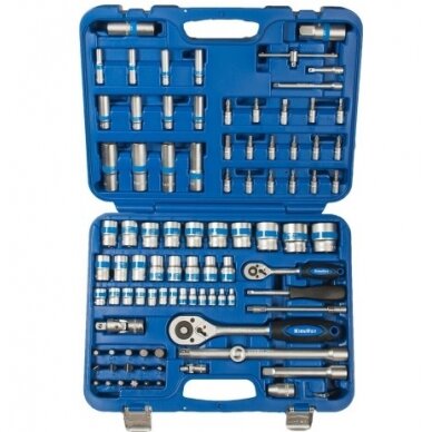 Galvučių rinkinys 1/2 1/4 94vnt. 6-kamp Galvučių rinkinys 1/2 1/4 94vnt. 6-kamp