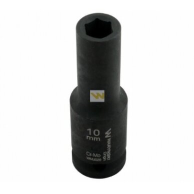 Galvutė 1/2 10mm smūginė prailginta CrMo.DIN 3129 1 Galvutė 1/2 10mm smūginė prailginta CrMo.DIN 3129 1