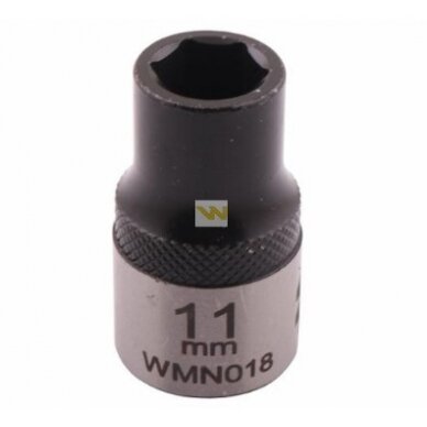 Galvutė 1/2 11mm 6-kampė CrV50BV30. DIN 3124 Galvutė 1/2 11mm 6-kampė CrV50BV30. DIN 3124