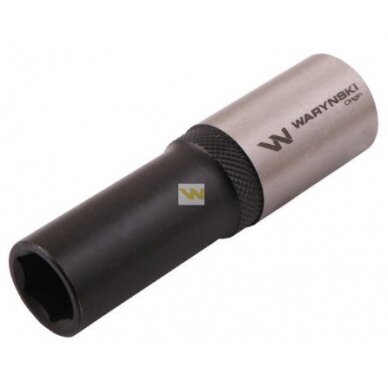 Galvutė 1/2 12mm 6-kampė prailginta CrV50BV30. DIN 3124 Galvutė 1/2 12mm 6-kampė prailginta CrV50BV30. DIN 3124